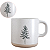 Caneca Natalina Pinheiro 400ml Cerâmica Microondas - 1 unid - Imagem 1