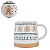 Caneca Natalina Ginger  420ml Cerâmica Microondas - 1 unid - Imagem 1