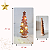 Árvore Natalina Biscoito 25cm com Led Marron - Imagem 2