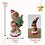 Enfeite Natalino boneco Gigerbread Açucarado  Gorro Noel - Imagem 2