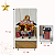 Enfeite Vila Natalina Loja de Donuts com Led 13cm - Imagem 2