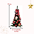 Árvore de Natal Pet 90cm Montada e Decorada - Gratis Pisca - Imagem 2