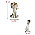 Anjo Decorativo Branco e Dourado com Pomba – Natal Luxo 24cm - Imagem 2