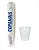 PACOTE COPO DESCARTAVEL 180ML BRANCO 100uni. - COPOMAIS - Imagem 1