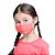 Máscara Descartável Infantil Tripla Elástico C/ 25 Vermelha - CELKACOR - Imagem 1