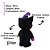 Gato Preto de Pelúcia Anda Dança Musical S2 Toys Halloween - Imagem 3