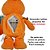 Boneco Abóbora de Pelúcia Anda Dança Musical S2 Toys - Imagem 5