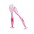 Kit Talheres Rosa Clingo Sticker com Ventosa Infantil – Colher e Garfinho a Partir de 6 Meses - Imagem 2