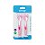 Kit Talheres Rosa Clingo Sticker com Ventosa Infantil – Colher e Garfinho a Partir de 6 Meses - Imagem 1