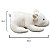 Porco de Pelúcia Deitado 30cm Fofy Toys com Enchimento Fofo e Tecido Macio – Antialérgico - Imagem 5