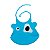 Babador Infantil de Silicone Com Cata Migalhas Clink CK5345 - Imagem 1