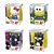 Kit 4 Bonecos Fandom Box Hello Kitty e Amigos Chococat, Badtz Maru e Keroppi - Imagem 1