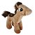 Cavalo de Pelúcia Marrom Gentil Fizzy Toys 35cm com Crina Macia e Expressão Fofa - Imagem 2