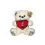 Urso de Pelúcia 28cm Fizzy Toys FE7112 Creme - Imagem 1