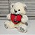 Urso de Pelúcia 28cm Fizzy Toys FE7112 Creme - Imagem 3