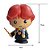 Kit 3 Bonecos Colecionáveis Fandom Box Harry Potter Hermione Ron Weasley - Imagem 2