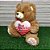 Urso de Pelúcia 35cm Fizzy Toys FE7303 Chocolate - Imagem 3