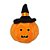 Cabeça de Abóbora de Pelúcia Halloween Oliver Decoração Festa Dia das bruxas - Imagem 1
