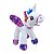 Unicórnio de Pelúcia com Asas e Brilho Branco 36cm Fizzy Toys Macio e Encantador - Imagem 1