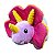 Dinossauro de Pelúcia Tricerátops Lilás 33cm Fizzy Toys – Macio, Hipoalergênico e Seguro - Imagem 4