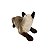 Gato de Pelúcia Realista Siamês 40cm Deitado com Olhos Azuis – Decoração e Presente - Imagem 4