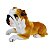 Pelúcia Realista Bulldog Inglês Deitado 55cm Fofy Toys – Presente ou Decoração - Imagem 1