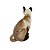 Gato de Pelúcia Realista Sentado Siamês Fizzy Toys 33cm com Olhos Brilhantes e Toque Macio - Imagem 4