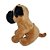 Cachorro de Pelúcia Pug 25cm Fofy Toys Sentado com Focinho Realista e Tecido Macio - Imagem 3