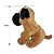 Cachorro de Pelúcia Pug 25cm Fofy Toys Sentado com Focinho Realista e Tecido Macio - Imagem 5
