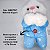 Ursinho de Pelúcia que Reza o Pai Nosso 23cm Fizzy Toys Azul - Imagem 4