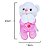 Ursinho de Pelúcia que Reza o Pai Nosso 23cm Fizzy Toys FC2761 Rosa - Imagem 5