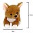 Cachorro de Pelúcia Deitado S2 Toys 2005270021 Chihuahua - Imagem 4