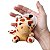 Chaveiro Girafa de Pelúcia Safari Macia 10cm com Corrente de Metal e Selo Inmetro - Imagem 1