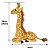 Girafa de Pelúcia Realista 56cm Fofy Toys Macia e Antialérgica - Imagem 4