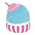 Pelúcia Squishmallows Sanrio Tuxedosam 33cm Shake Rosa Original com Selo Inmetro e Toque Macio - Imagem 3