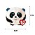 Bicho de Pelúcia Ty Beanie Balls Panda Bamboo com Olhos Brilhantes e Toque Super Macio - Imagem 6