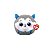 Bicho de Pelúcia Ty Beanie Balls Husky Slush Antialérgico Original com Olhos Brilhantes - Imagem 1