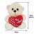 Ursinho de Pelúcia Fizzy Toys FC2597 Creme - Imagem 4