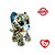 Bicho de Pelúcia Ty Beanie Boos 44098 Leopardo Azul Cobalt - Imagem 2