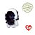 Bicho de Pelúcia Ty Beanie Boos 44098 Cachorro Sissy - Imagem 2