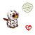 Bicho de Pelúcia Ty Beanie Boos Coruja Whoolie 14cm Original com Olhos Brilhantes - Imagem 2