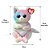 Pelúcia Ty Jenni Gatinha Pastel 16cm – Macia, Linda e Colecionável - Imagem 5