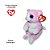 Lillibelle Ty – Bicho de Pelúcia Gatinha Rosa 21cm – Colecionável e Fofo - Imagem 3