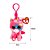 Chaveiro de Pelúcia Ty Beanie Boos Unicórnio Fantasia Rosa com Glitter – Original e Licenciado Toyng - Imagem 6