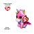 Chaveiro de Pelúcia Ty Beanie Boos Unicórnio Fantasia Rosa com Glitter – Original e Licenciado Toyng - Imagem 3