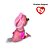 Bicho de Pelúcia Ty Beanie Boos Chaveiro 51534 Flamingo Gilda - Imagem 4
