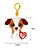 Bicho de Pelúcia Ty Beanie Boos Chaveiro 51534 Cachorro Hugo - Imagem 5