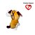 Bicho de Pelúcia Ty Beanie Boos Chaveiro 51534 Cachorro Hugo - Imagem 4