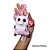 Chaveiro Bicho de Pelúcia Ty Beanie Boos Rato Nina 51534 Original com Saia Rosa e Glitter - Imagem 2