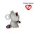 Bicho de Pelúcia Chaveiro Ty Beanie Boos Guaxinim Oakie com Olhos Grandes Brilhantes e Clip - Imagem 4